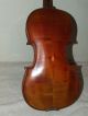 Antique 19th Century Handmade German Violin With Case; Germany String photo 2