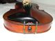 Antique 19th Century Handmade German Violin With Case; Germany String photo 8