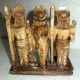 1860 ' Svery Old Rare Marble Hindu God Ram Darbar Hanuman Murti India Art India photo 2