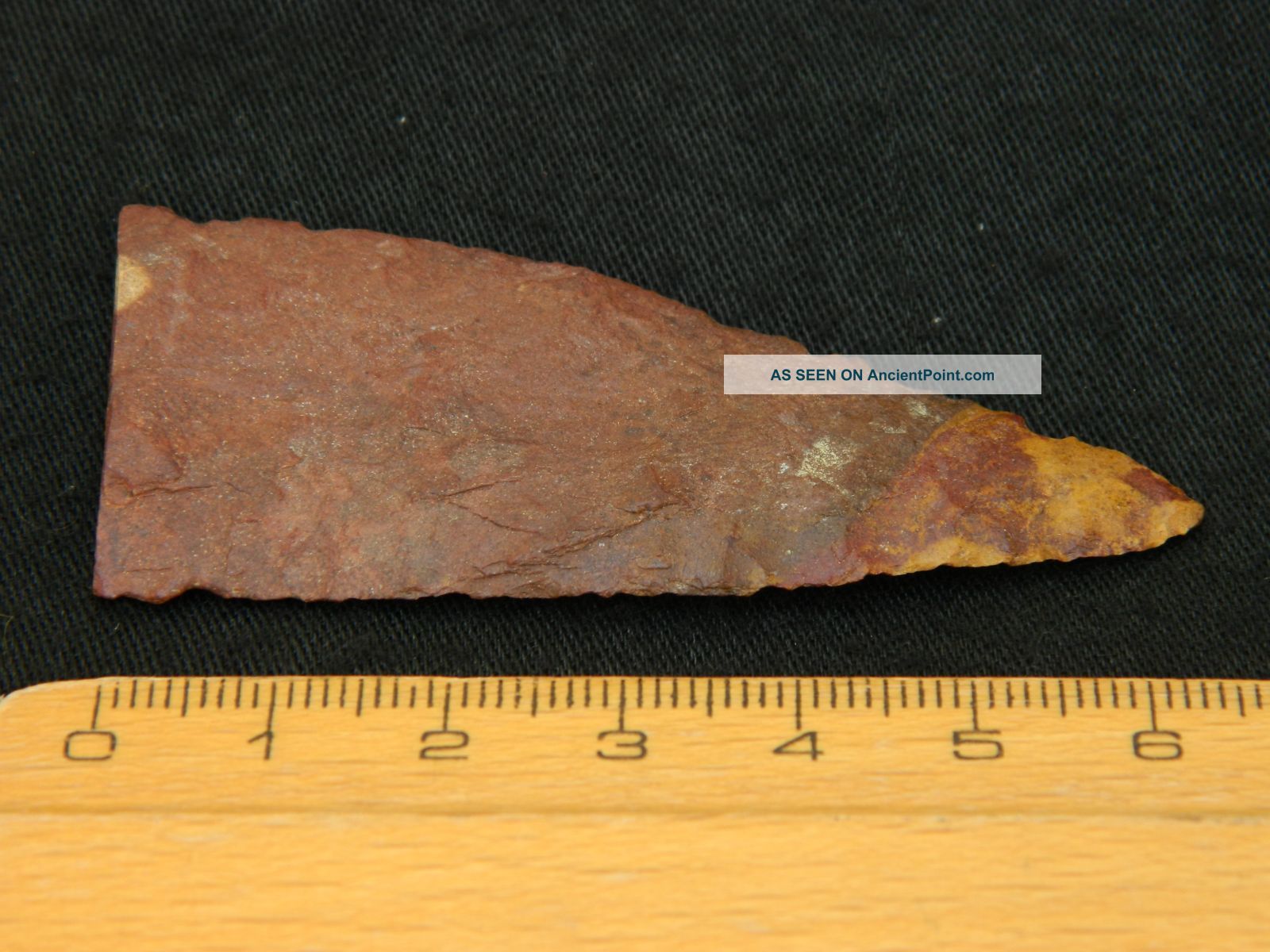 Neolithic Neolithique Quartzite Spearhead - 6500 To 2000 Before Present - Sahara Neolithic & Paleolithic photo
