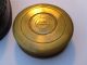Vintage Style Brass Pocket Compass With Case Other photo 1