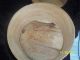 Vintage Primitive Round Wooden Hat/cheese Box - Lid And Stain Primitives photo 5
