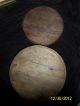 Vintage Primitive Round Wooden Hat/cheese Box - Lid And Stain Primitives photo 8