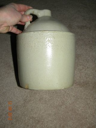 Antique & Old Kentucky Wiskey Moonshine Jug Pottery,  Crock,  1 Gallon Stoneware photo
