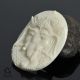 Cameo - Style White Buffalo Bone Ganesha Art - Carving Amulet Amulets photo 2