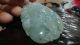 Chinese100% Natural Ice Green Grade A Jade Jadeite Pendant/bergamot/hand Carved Necklaces & Pendants photo 1