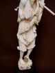 20th.  C Chinese Ox Bone Old Fisherman 25cm Other photo 1