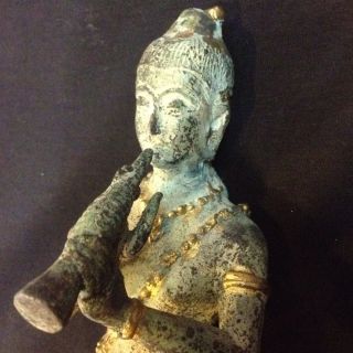 Real Bronze Thai Statue Antique More Than 20 Years Ago Collection photo