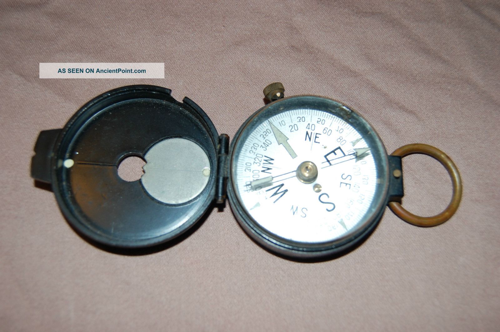 Ww1 Abercrombie & Fitch 1918 - 1920s Sportsmans Compass Compasses photo