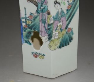 Chinese Porcelain Caps Tube —— Ancient Chinese Put The Hats On Them photo