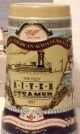 Commemorative Steam Ship Paddle Wheel Print/beer Stein Other photo 2