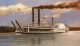 Commemorative Steam Ship Paddle Wheel Print/beer Stein Other photo 4