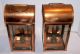 Pair Nautical Decor,  Copper Ship ' S Cargo Oil Lamp Or Lantern Is For Two Lamps & Lighting photo 1