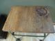 Industrial Style Table Vintage Work Table Island Table Serving Cart Bb 225 1900-1950 photo 2