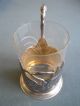 Russia,  Old Russian Silver Tea Glass Holder Russia photo 8