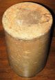 Primitive Antique Brown Glazed Redware Salt Glaze Stoneware Tall Crock Jar Jug Crocks photo 5