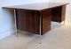 A Walnut Double Pedestal Executive Desk By Florence Knoll Post-1950 photo 1