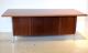 A Walnut Double Pedestal Executive Desk By Florence Knoll Post-1950 photo 2