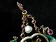 Stunning Art Nouveau Enamelled & Pearl Peacock Pendant - Ruby Set - Very Rare Art Nouveau photo 6
