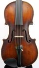 Very Interesting Antique Violin - Probably Prague School - C.  1880 String photo 1