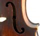 Very Interesting Antique Violin - Probably Prague School - C.  1880 String photo 5