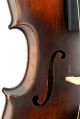 Very Interesting Antique Violin - Probably Prague School - C.  1880 String photo 7