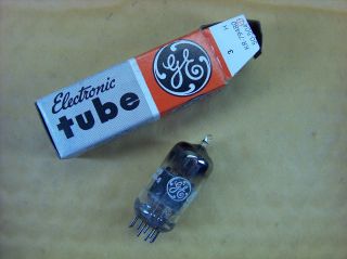 Vtg Ge Vacuum Electron Tube 12av7 Ham Radio Tv Cb Amp Phono Made In Usa Nos photo