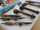 Antique Vintage Brass Drawing Instruments Compass Dividers & Other Bits / Parts Other photo 2