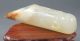 Old Chinese Hetian Jade Hand - Carved Tea Spoon,  Fine Carving,  No.  A743 Other photo 4