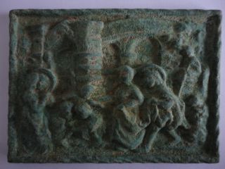 Mediaeval Relief - Wall Decoration Middle Age photo