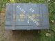 Vintage Military Navy Chest Named Soldier Attica Ny Foot Locker Trunk Wood Box 1900-1950 photo 3