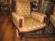 Orig Antique Ornate Victorian Hand Carved Chairs 1880s Walnut His& Hers Ready To 1800-1899 photo 1