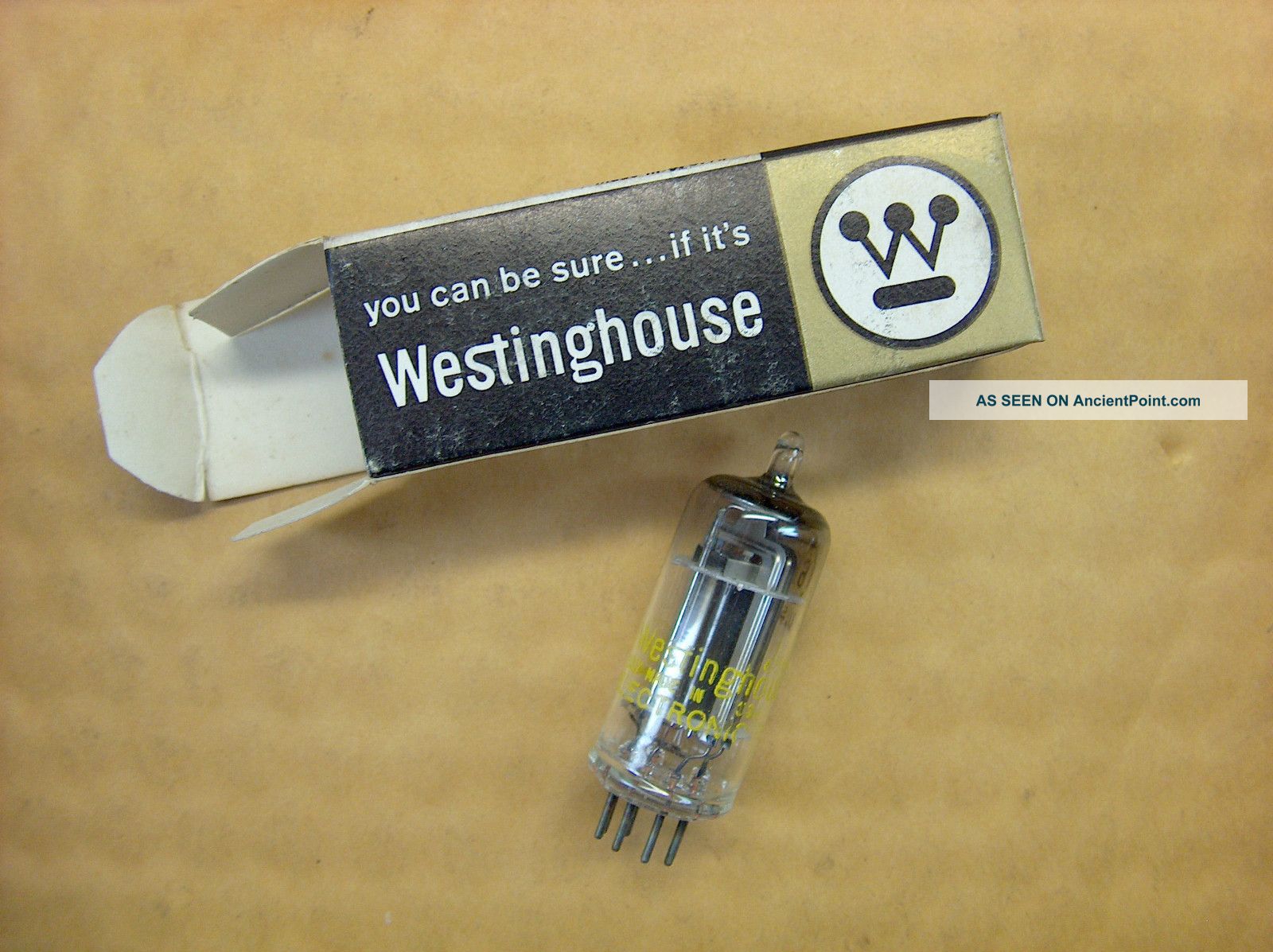 Vtg Westinghouse Electron Vacuum 6bf6 Ham Radio Tv Cb Amp Phono Tube Usa Nos Other photo