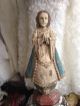 Virgin Saint Mary Wood,  Hand Carved Wood Fabulous See More Listed Carved Figures photo 1