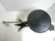 Antique Victorian Fairbanks Cast Iron & Brass Fishtail Base 3 Lb Scale W Weights Scales photo 4