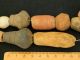 24 Neolithic Neolithique Fishnet Weights /beads - 6500 To 2000 Bp - Sahara Neolithic & Paleolithic photo 5