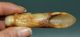 Ancient China Xiuyan Jade Hand - Carved,  Old Man Statue Tea Spoon 8.  0cm Other photo 2