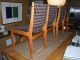 Midcentury Danish Modern Set Of Four Teakwood Dining Chairs Mid-Century Modernism photo 3
