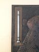 Rare Antique Thermometer Copper & Brass Egyptian Woman Charles Wilder Late 1800s Other photo 4