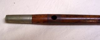 Antique Geo.  Cloos Crosby Wood Fife Flute 17 Inch photo