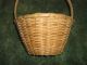 Basket And Very Unusual Shape - Very Rare - Vintage - 50s Primitives photo 1