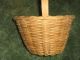 Basket And Very Unusual Shape - Very Rare - Vintage - 50s Primitives photo 4