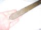 Vintage 19.  5 Flat Iron Blade Tool Wood Handle & Hoe Co. Primitives photo 9
