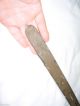 Vintage 19.  5 Flat Iron Blade Tool Wood Handle & Hoe Co. Primitives photo 10