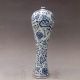 Perfect Chinese Antique Blue & White Dragon Porcelain Meiping Vase,  Qianlong Mk Vases photo 2