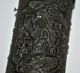Antique Chinese Canton Carved Faux Tortoiseshell Cigarette Holder Box Boxes photo 3