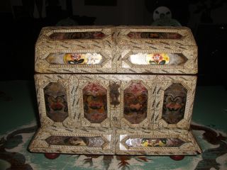 17th Century Venetian Table Cabinet With Domed Top photo