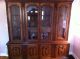 Large China Cabinet With Cupboards Post-1950 photo 1