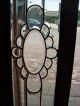 Beveled Glass Window Pedaled Center Piece Elliptical Ends Transom (sg 1280) Unknown photo 4