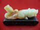 Chinese Classical Hand Carved Old Jade Beast Statue /516 Other photo 2